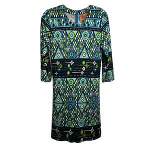 Tory Burch abstract silk dress